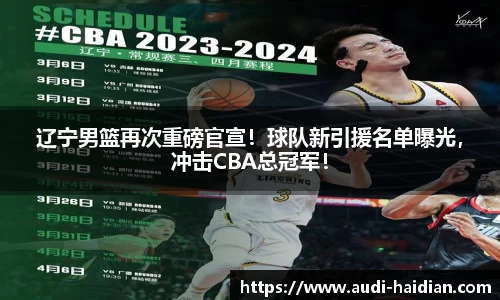 辽宁男篮再次重磅官宣！球队新引援名单曝光，冲击CBA总冠军！
